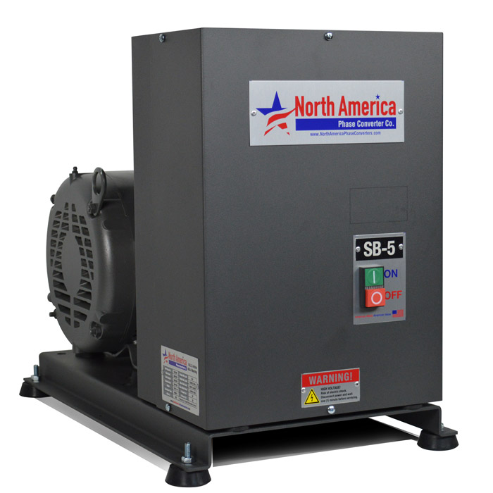 SB-5 Smart-Boost 5HP Digital Rotary Phase Converter